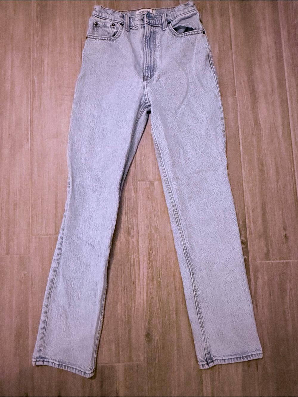 Abercrombie & Fitch 90s Straight Leg Ultra High Rise Jeans